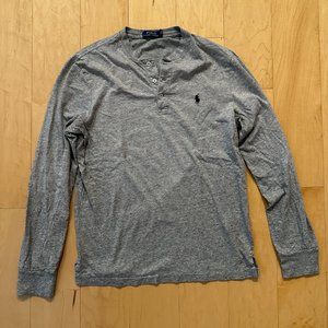 Ralph Lauren Henley Long Sleeve Tshirt Size Small